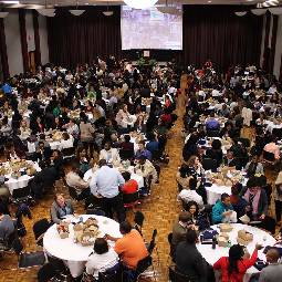 banquet in the ballroom