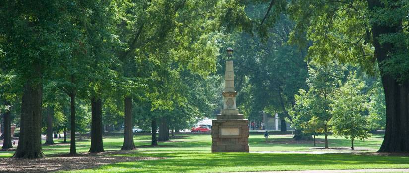 The Horseshoe at the University of South Carolina, Columbia.