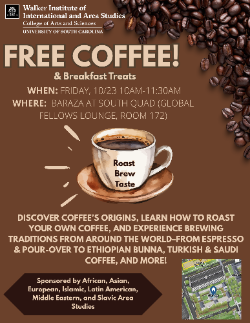 Coffee event flyer