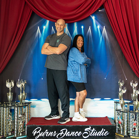 Burns Dance Studio owners