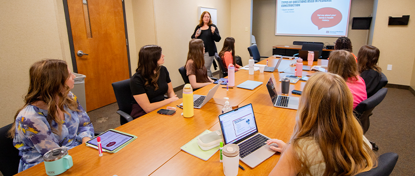 Genetic Counseling students in a classroom