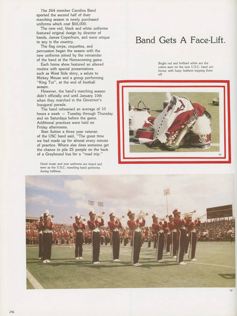 Band uniforms