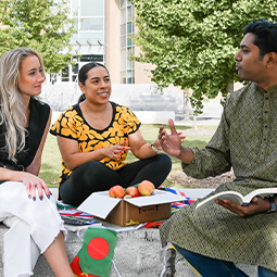 Health Promotion, Education, and Behavior faculty members posing