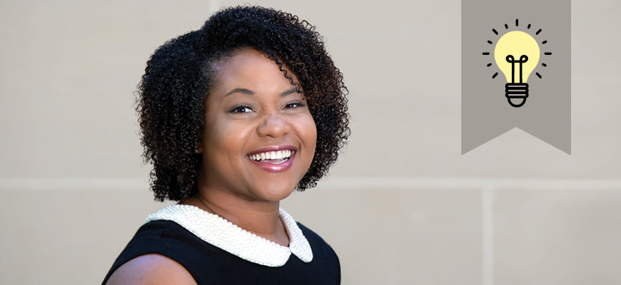 Head and shoulders photo of Clinical Teaching Award winner Eboni Harris